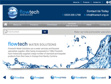 Tablet Screenshot of flowtech.org.uk